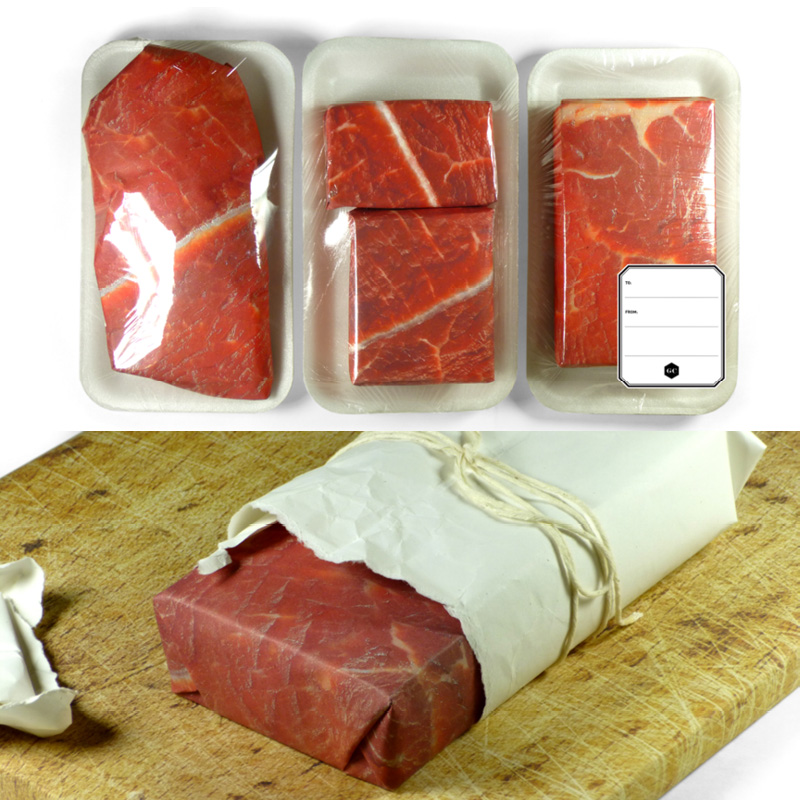 Steak Set Wrapping Paper