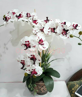 Bunga Orkid 3 tangkai