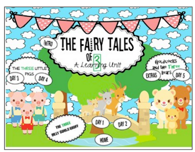 This Fairy Tales of Three pack is the perfect ELA unit to teach fairy tales and retell of events.  It’s full of fairy tale crafts, fairy tales activities, and has a focus on story structure and story retell.  Great for kindergarten through second grade.  fairy tales kindergarten | art | education 