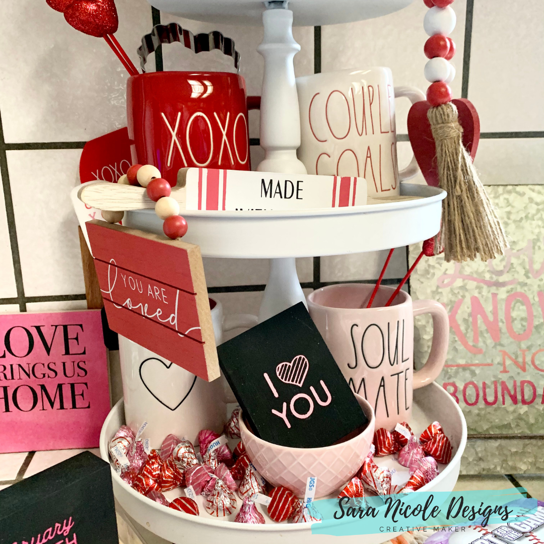 Sara Nicole Designs: Check out my Valentines Day 3 Tiered Tray // Come ...