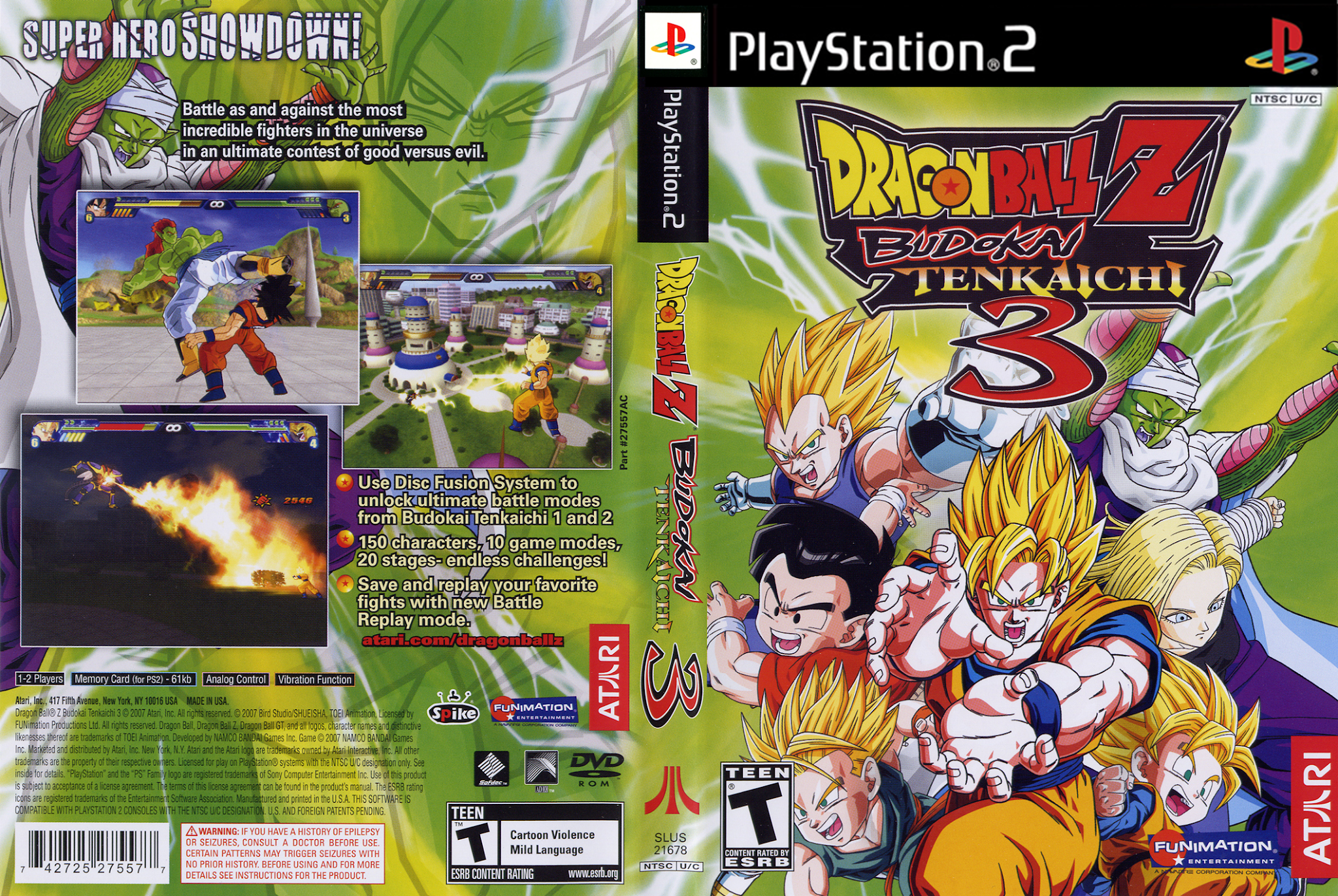 Revivendo a Nostalgia Do PS2: Dragon Ball Z TKC3 DVD ISO Original