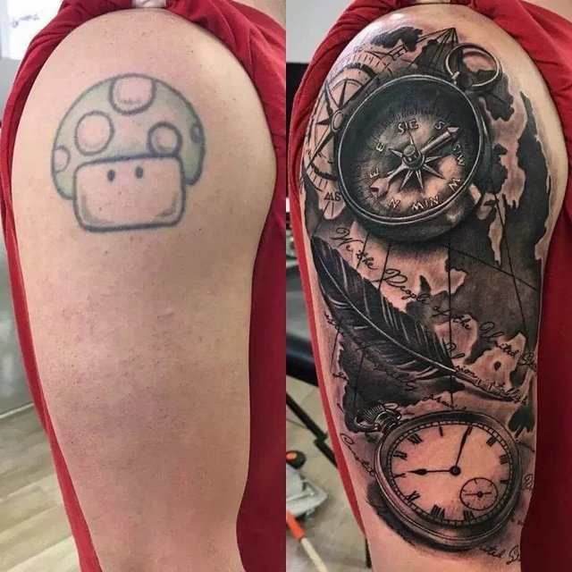 Chingum — Discover Curiosities 20 Example of Covering a Tattoo