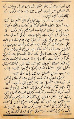 Shehri zindagi essay in urdu image