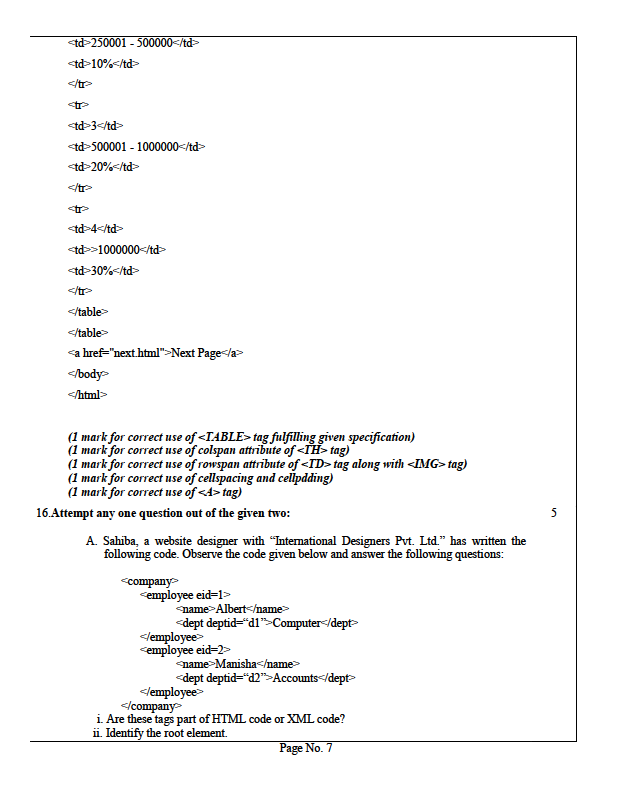 SAMPLE PAPER OF COMPUTER ISSUED BY CBSE CLASS 10 201819