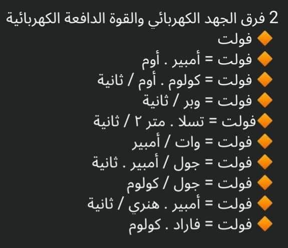 مراجعة فيزيا | وحدات القياس 2