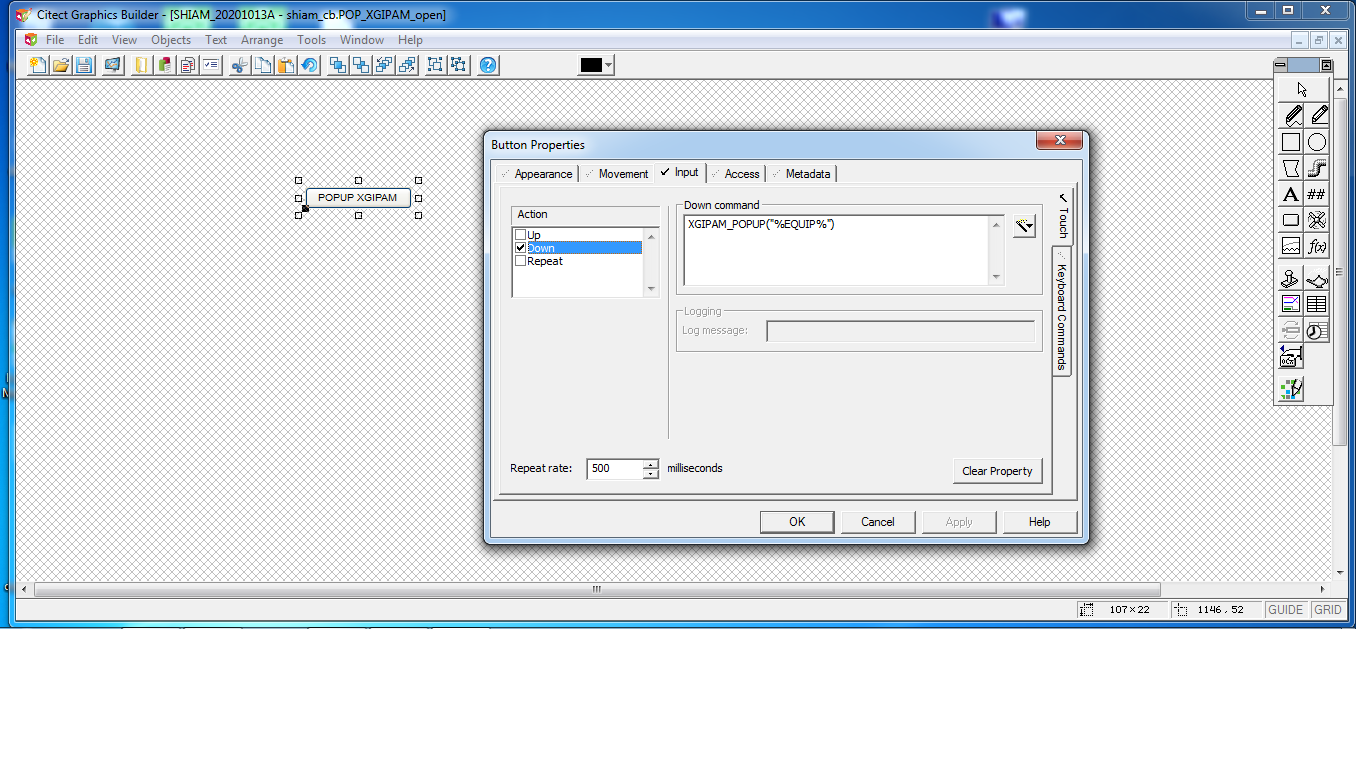 CITECT SCADA POP UP 8+ TAG (CICODE) | Mekanik Elektronik Informatika
