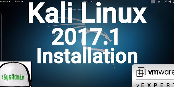 Kali Linux 2017.1 Installation on VMware Workstation