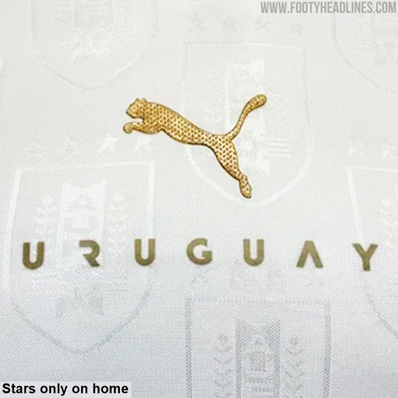 The reason why Uruguay's football uniform features 4 stars