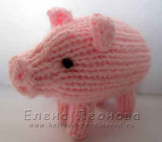 PATRON GRATIS CERDO AMIGURUMI DE PUNTO 1679