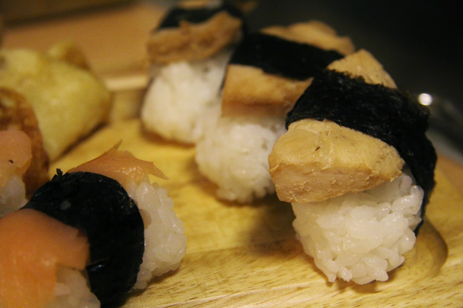 Mat och baktankar NigiriSushi med kyckling