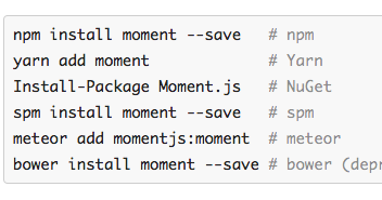 Getting Started Moment Js Nostra Technology