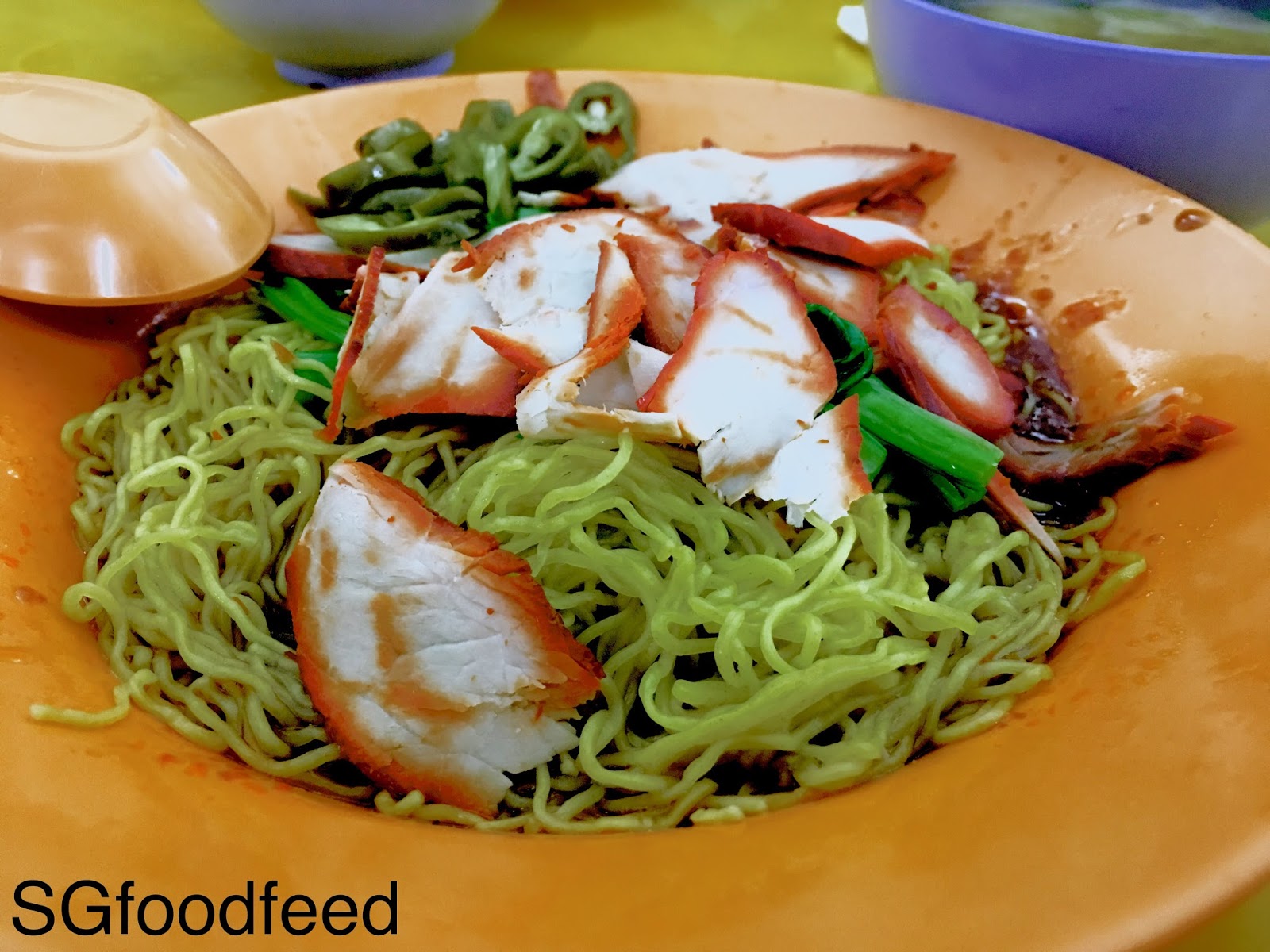 SGfoodfeed Guangzhou Mian Shi Wanton mee (廣州麵食) Best Wanton mee in