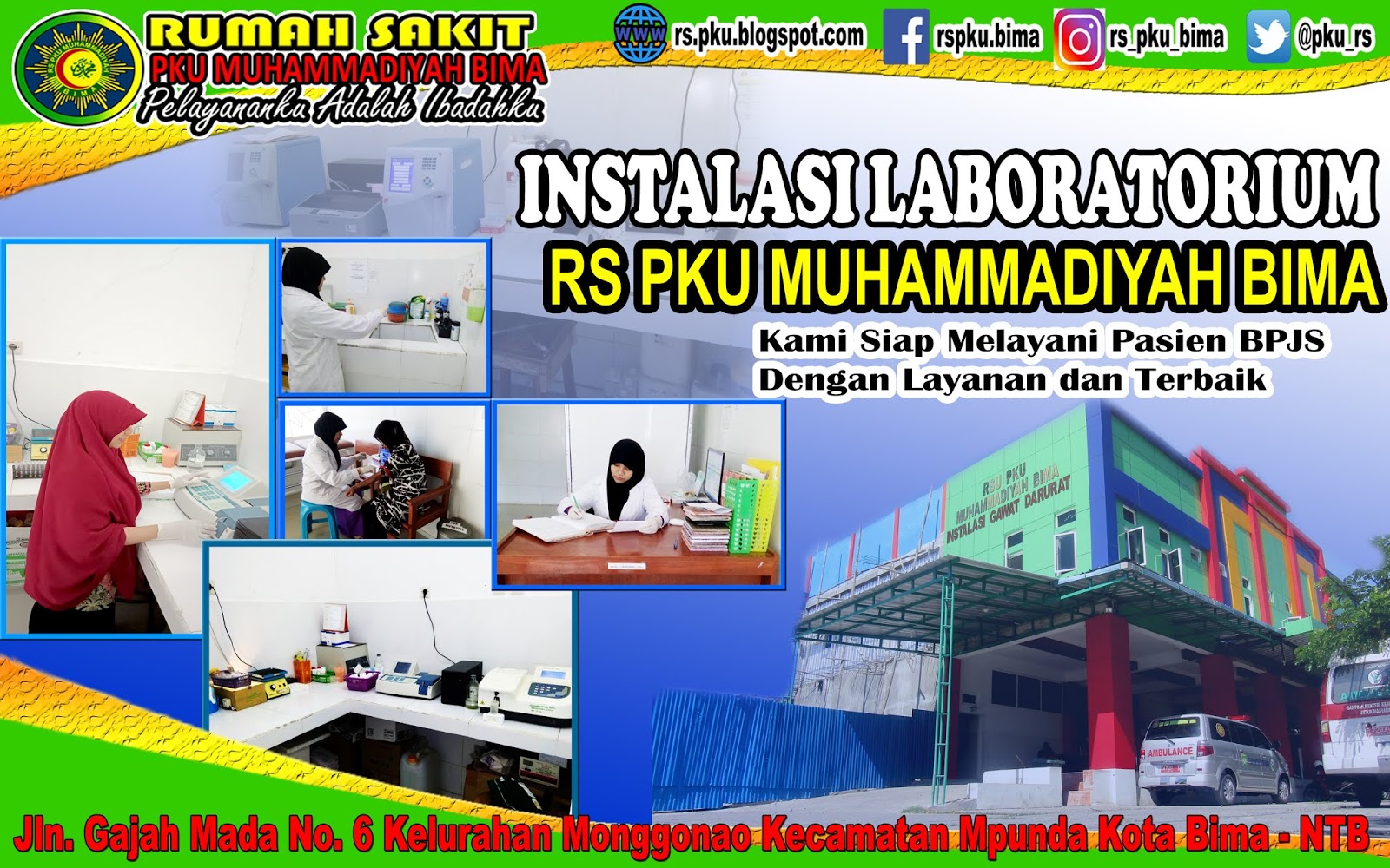 Pelayanan Laboratorium Rs Pku Muhammadiyah Bima
