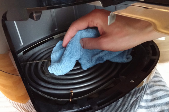 Guía para limpiar la resistencia de la freidora de aire Cosori Como limpiar la resistencia de la freidora de aire cosori