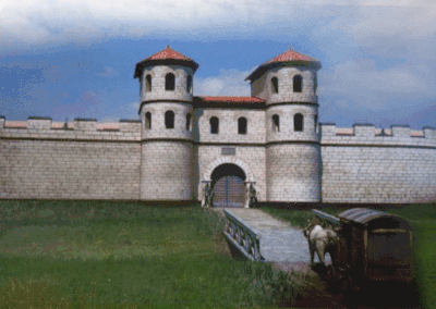 Weißenburg Roman fort Biriciana reconstruction