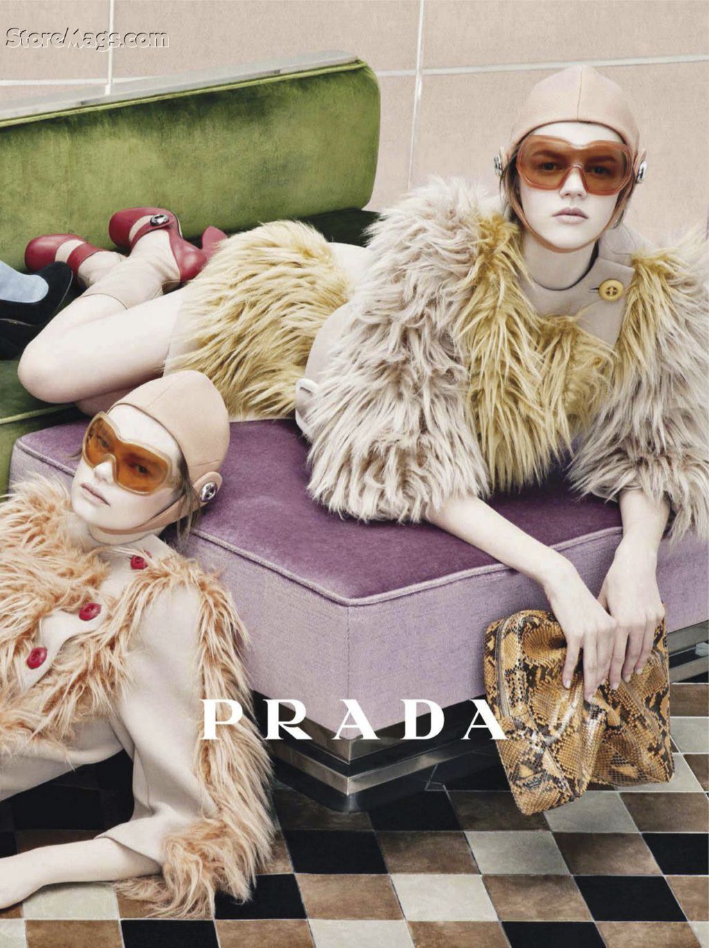 prada by steven meisel f/w 11/12 | visual optimism; fashion editorials ...
