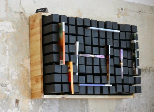 Practical bookcase for home