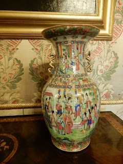 ジェノヴァのMuseo di Palazzo Realeの中華風花瓶