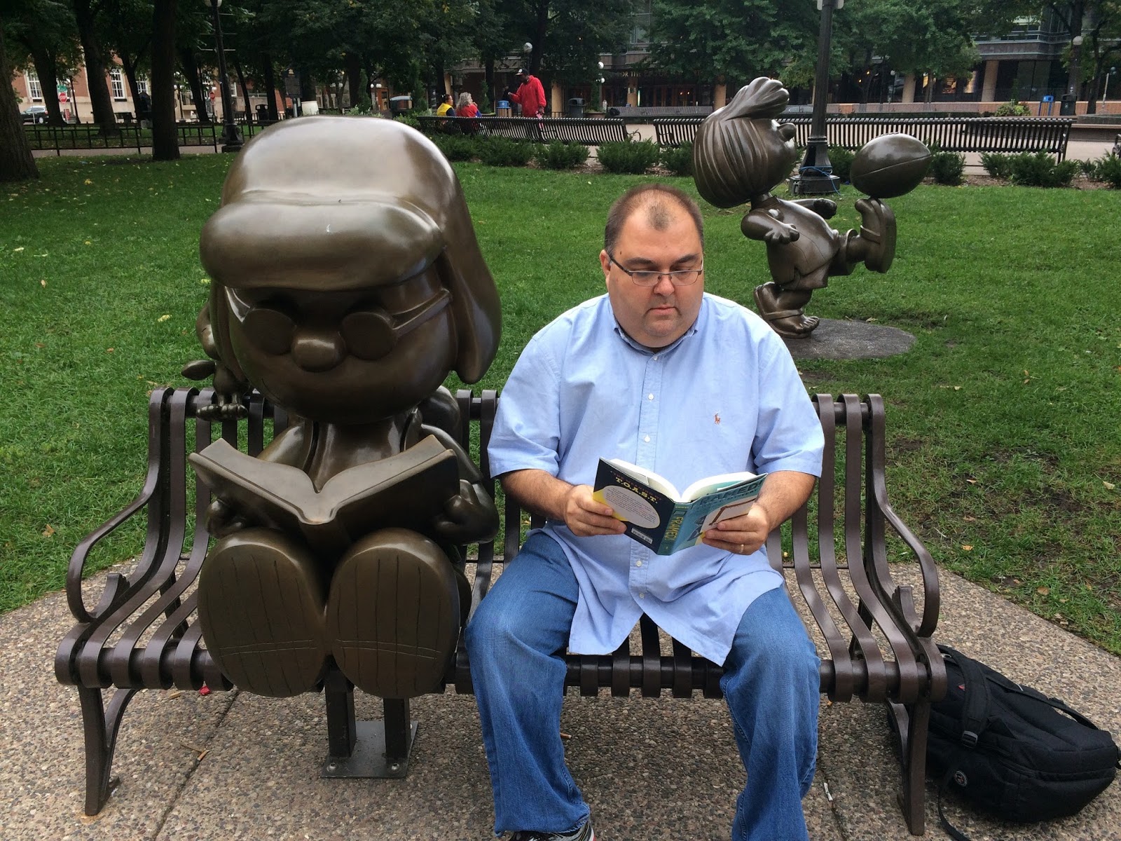 LibLaura5 5 with James PontiAuthor of Framed!