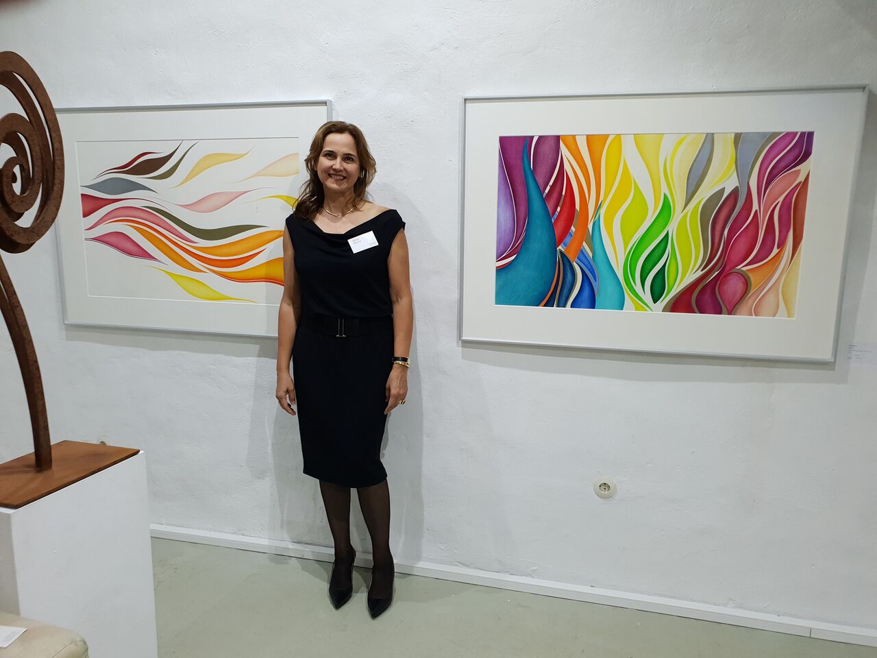 Ausstellung bei Galerie m Beck in Homburg Deutschland - 2018