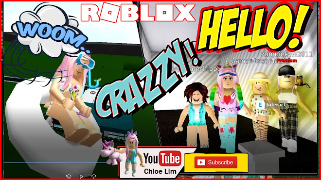 Chloe Tuber Roblox Welcome To Bloxburg Gameplay New Gardening Skill Update Fun In The Pool Made Me Fly Off The World