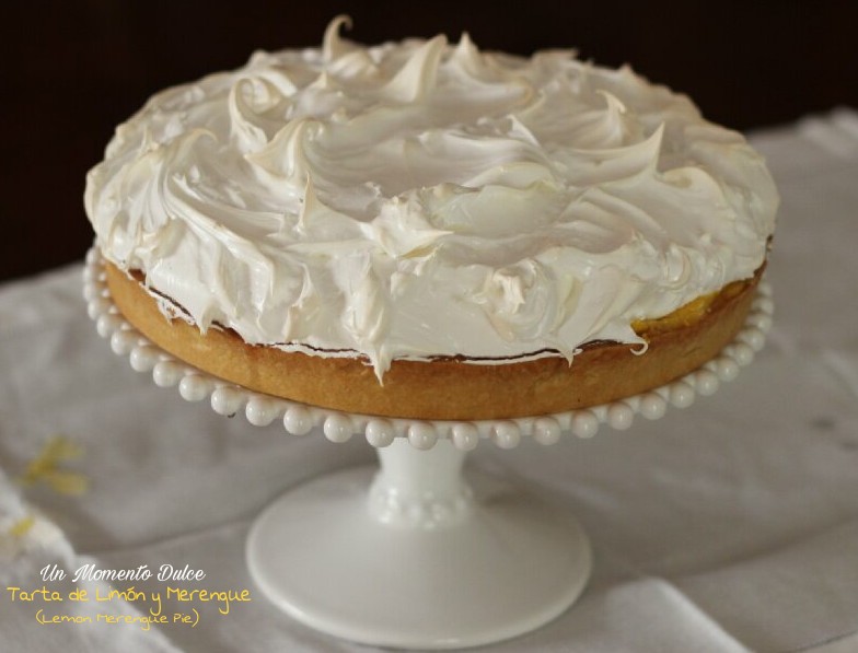 Un momento dulce TARTA DE LIMÓN Y MERENGUE SUIZO (LEMON MERENGYE PIE)