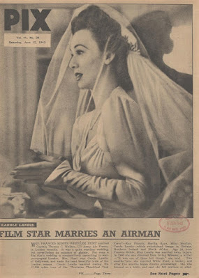 Film Star Marries An Airman