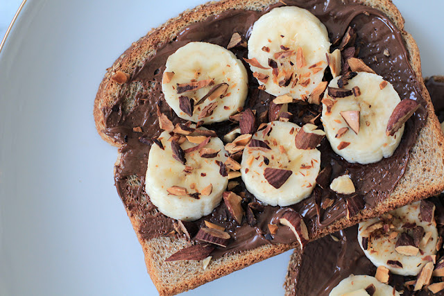 And your bird can sing: {in my kitchen} nutella banana toast