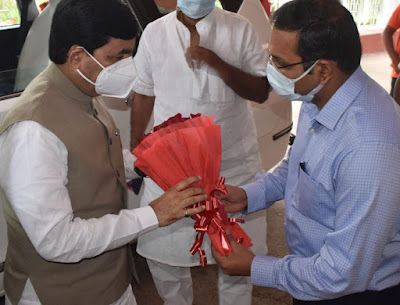 MinisterShahnawaz: कोरोना के तीसरे लहर से बचाव सुरक्षा हेतु पूरी तैयारी रखें : उद्योगमंत्री, DM Gaya, MLA, Corona, Covid19, Coronavirus, AnjNewsMedia