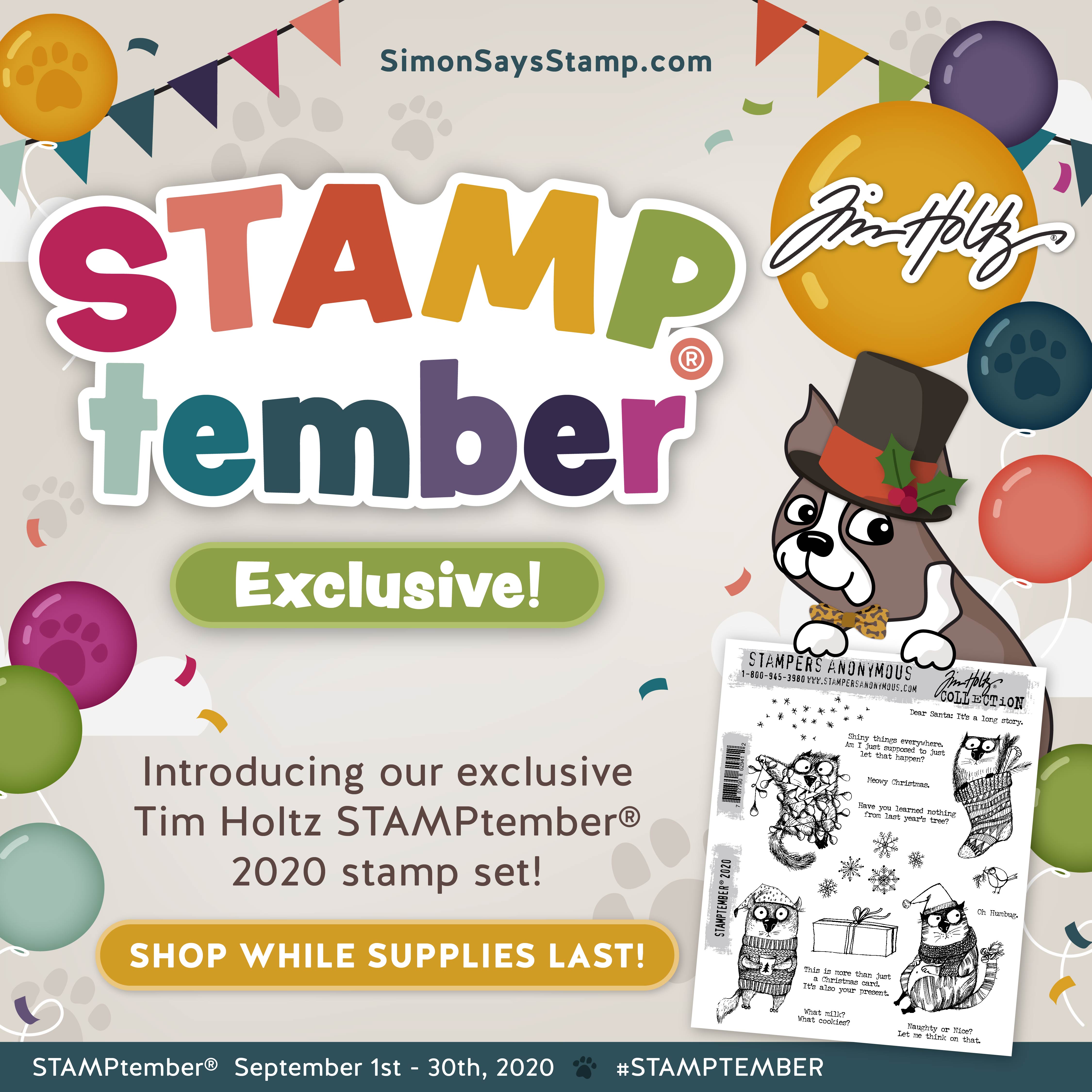 Tim Holtz Stamptember® 2020 Exclusive Collaboration 17turtles Juliana