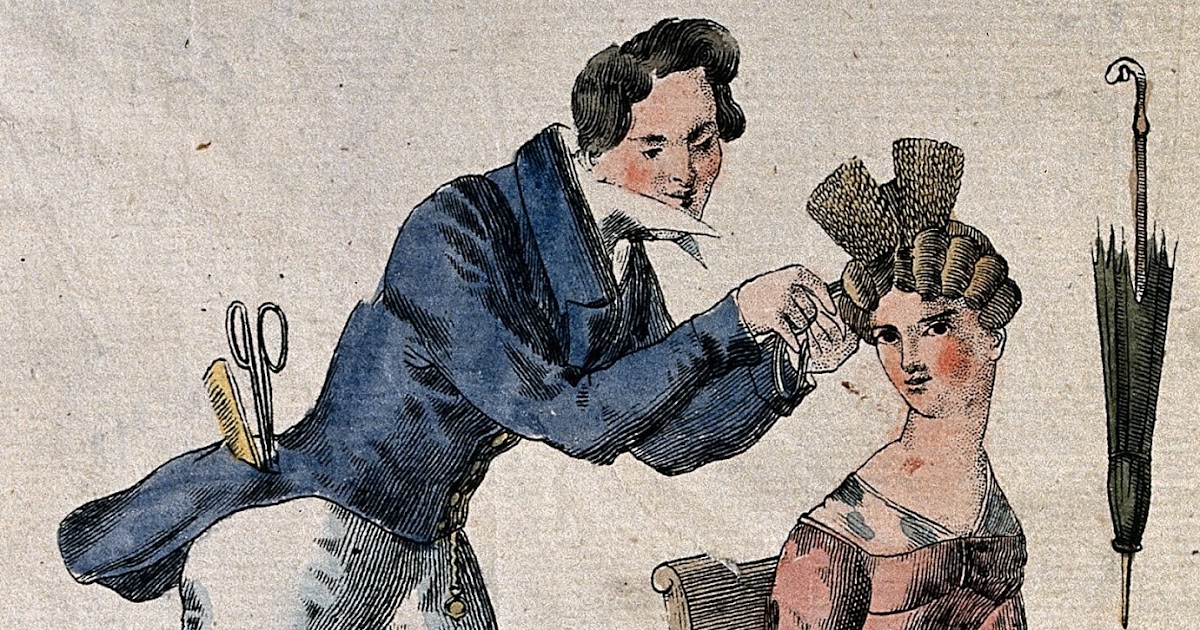 The History Girls Close Up and Personal The Hairdresser in History