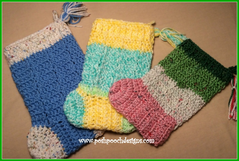 Posh Pooch Designs : The Gift Stocking Crochet Pattern | Posh Pooch Designs