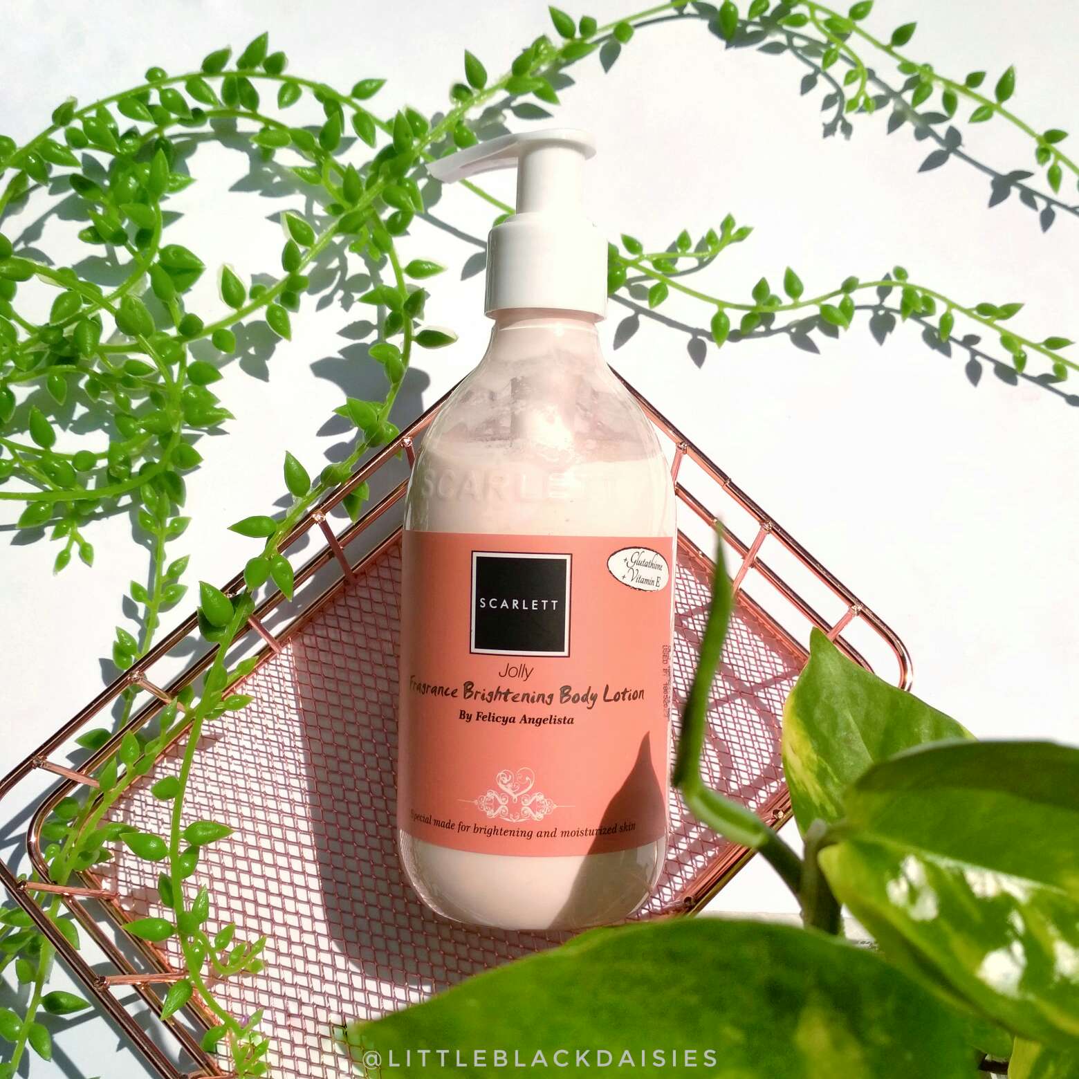 Scarlett Brightening Body Lotion Jolly Review Little Black Daisies