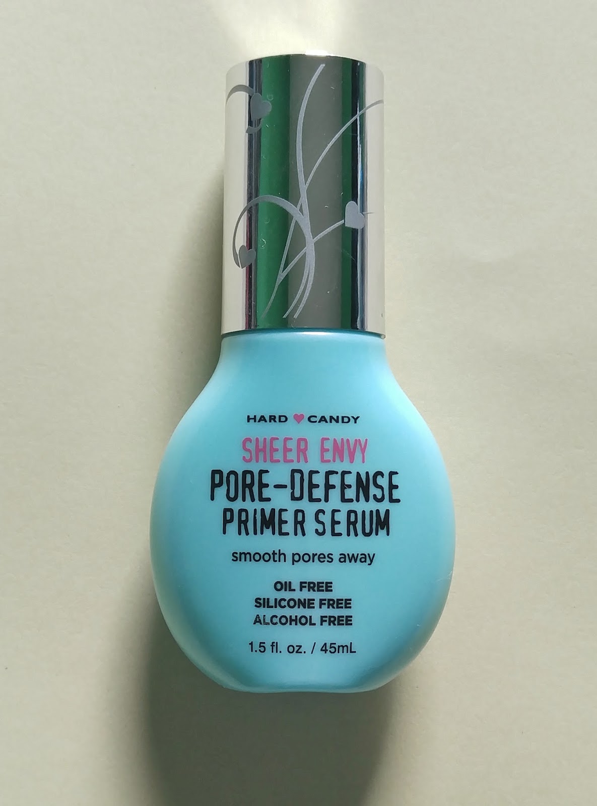 Reviewing Makeup Products Hard Candy Sheer Envy PoreDefense Primer Serum