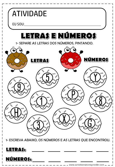 Nosso Espaço da Educação: Quebra-cabeças dos numerais de 1 a 10 (números e…   Atividades para pre escola, Atividades com alfabeto pré-escolar, Numeros  e quantidades
