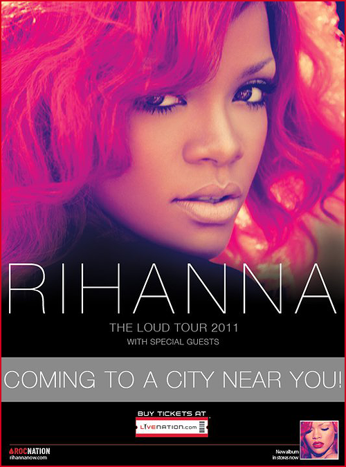 rihanna loud tour dates. Rihanna+loud+tour+poster
