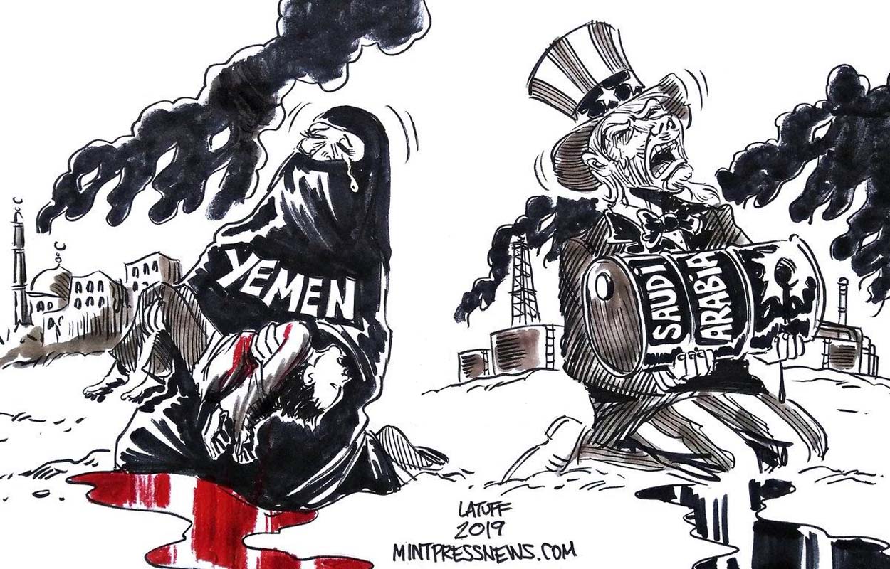 Нефть карикатура