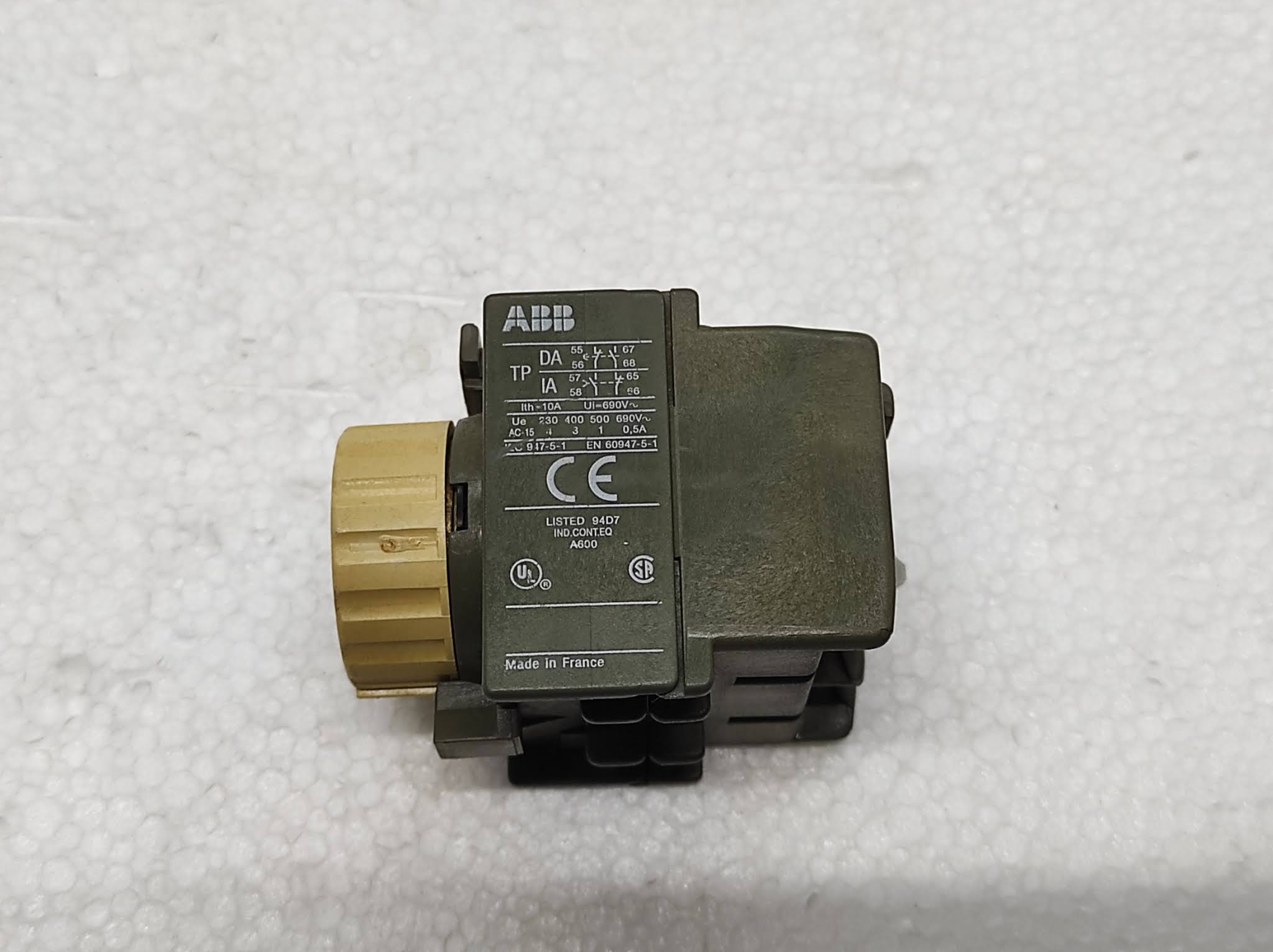 ABB TP 40DA CONTACTOR DELAY TIMER TP40DA 0.1-40S