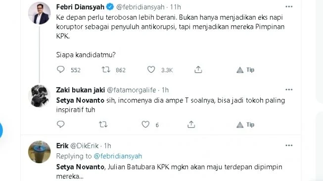 KPK Seleksi Napi Koruptor Jadi Penyuluh Antikorupsi, Setya Novanto Diunggulkan Jadi Pimpinan KPK Masa Mendatang