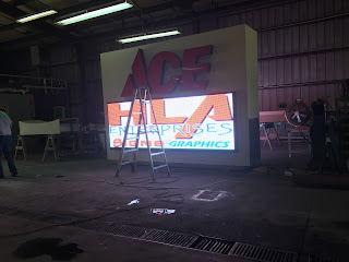 ACE Hardware Digital LED Sign