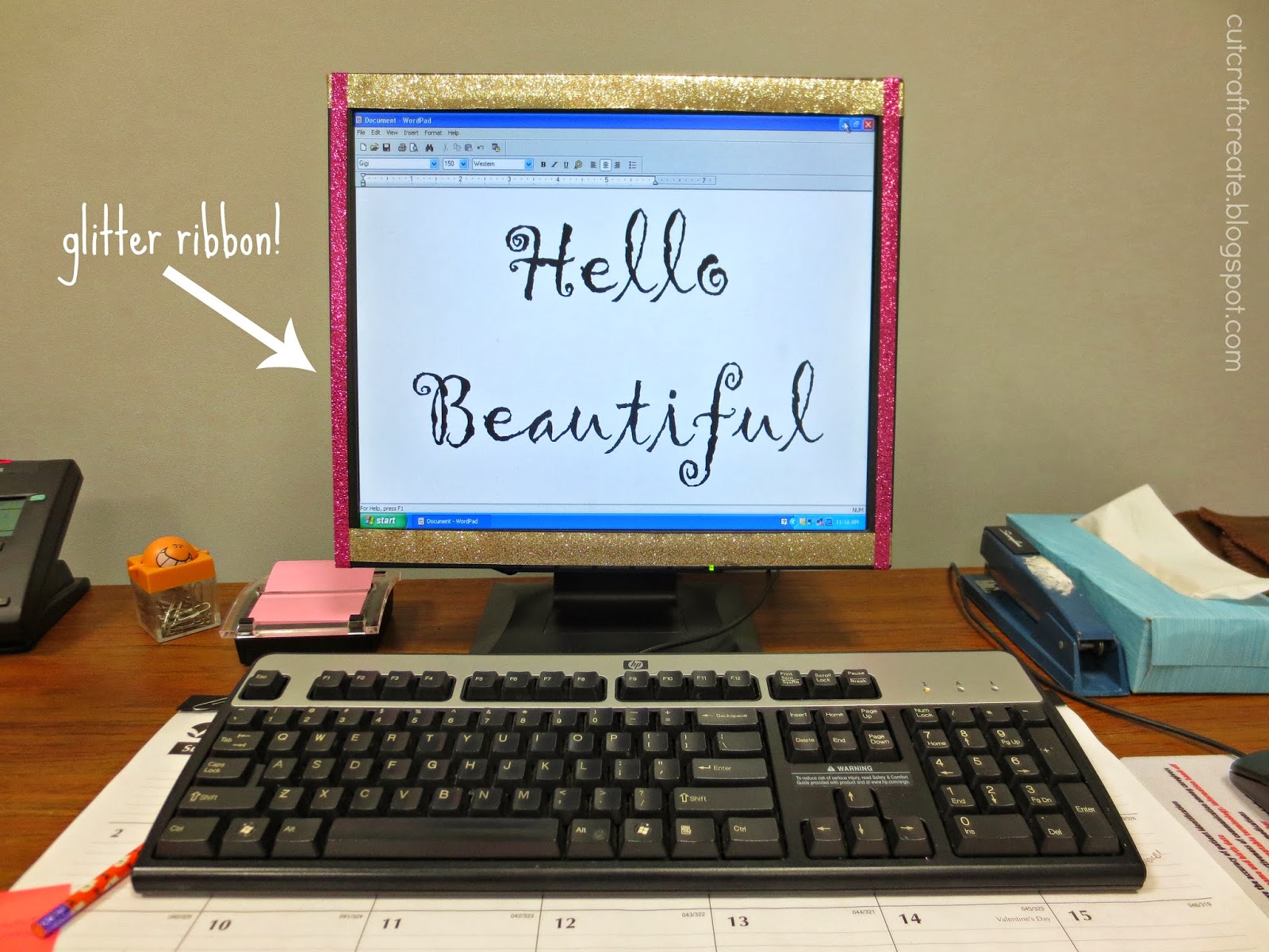 Cut, Craft, Create Decorate Your Office Space {Part 1}