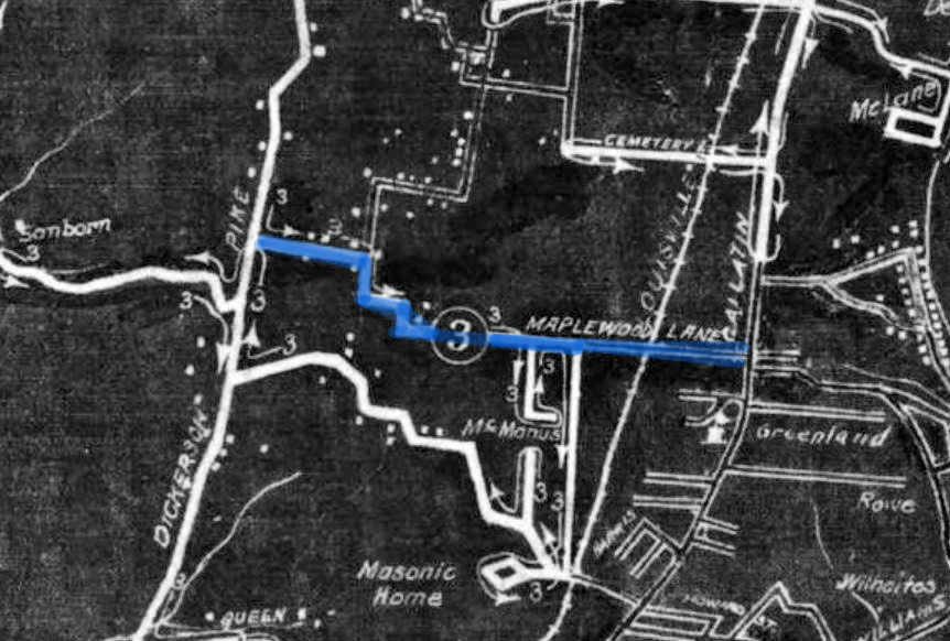 Nashville History Maplewood Place to Maplewood Trace.