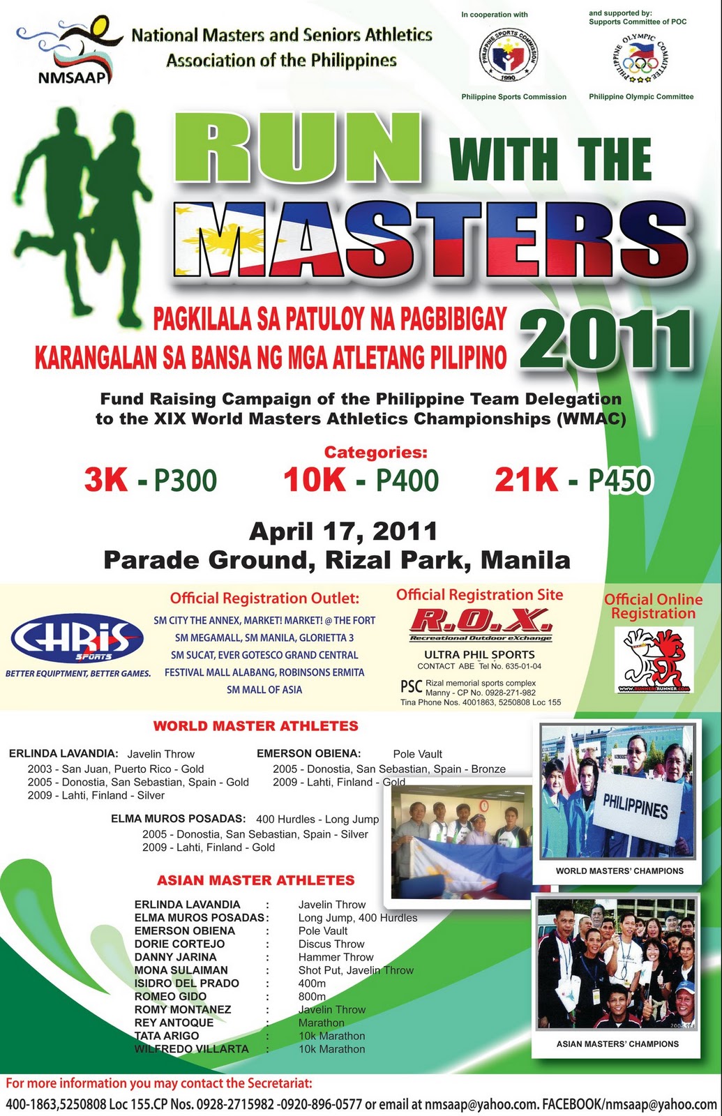 Journey To Life Run with the Masters on April 17, 2011My Race Kit