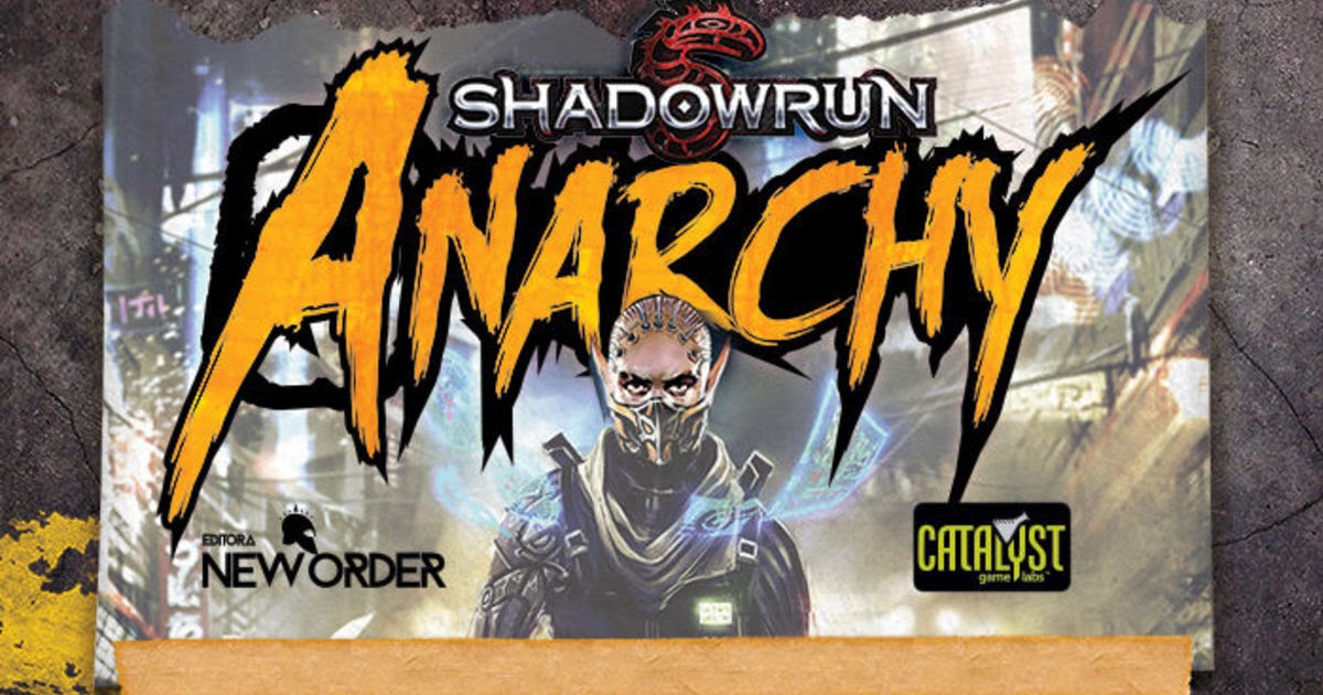 Mais de Mil Dados: #Financia - Shadowrun Anarchy