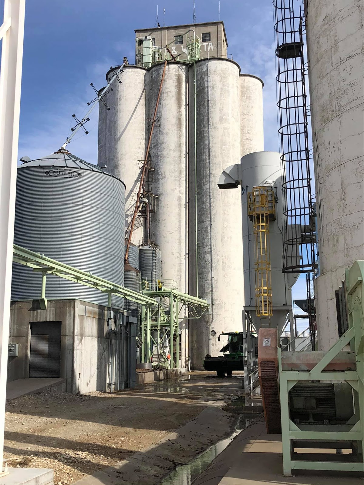 Towns and Nature Abilene, KS Grain Elevators