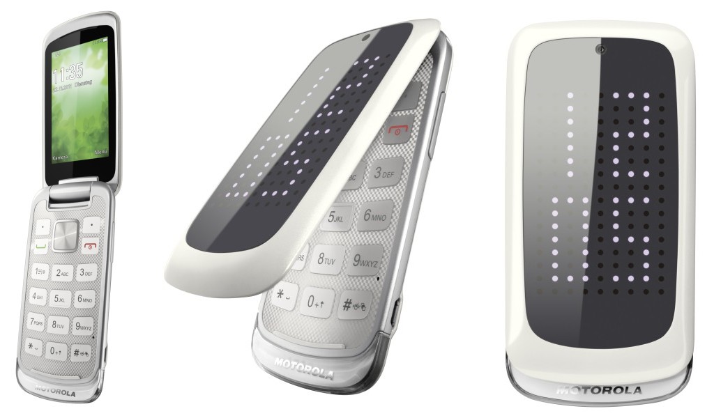 Motorola GLEAM+ Stylish Clamshell Phone (Specs) fanDigital