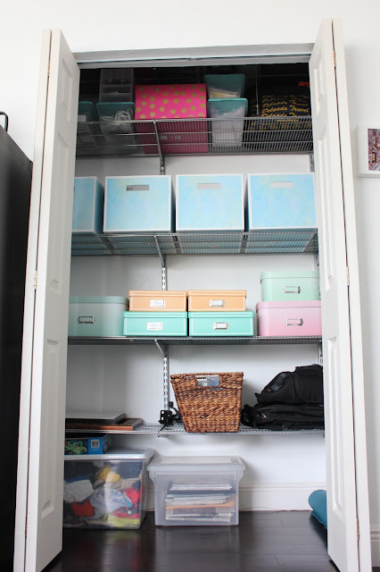 Getting Organized! Cleaning Out My Office Closet | Viva Fashion