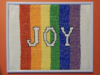 Framed Assisi "JOY"