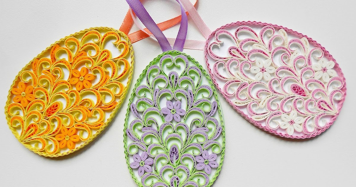Paper quilling Easter egg Quilling by Ada