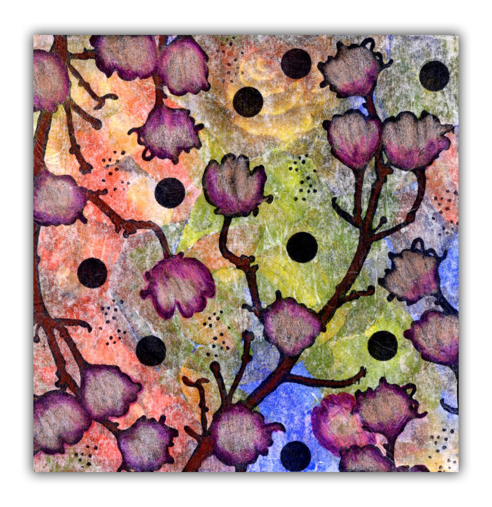 Magenta Techniques Mix Média / Mix Media Techniques